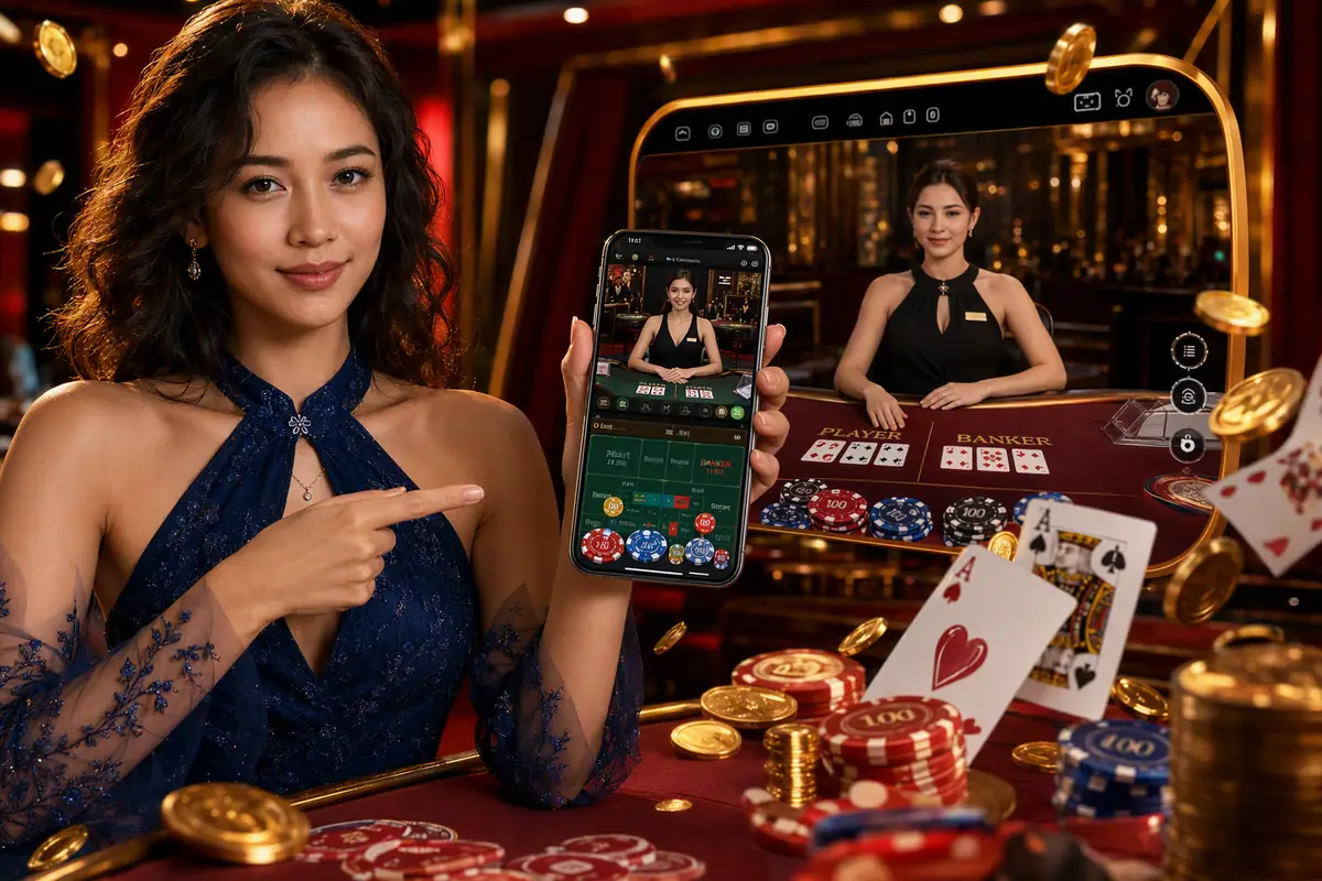 jilicity88 Casino live dealer streaming setup
